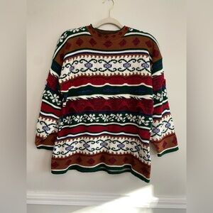 Vintage Knit Oversized Sweater‎